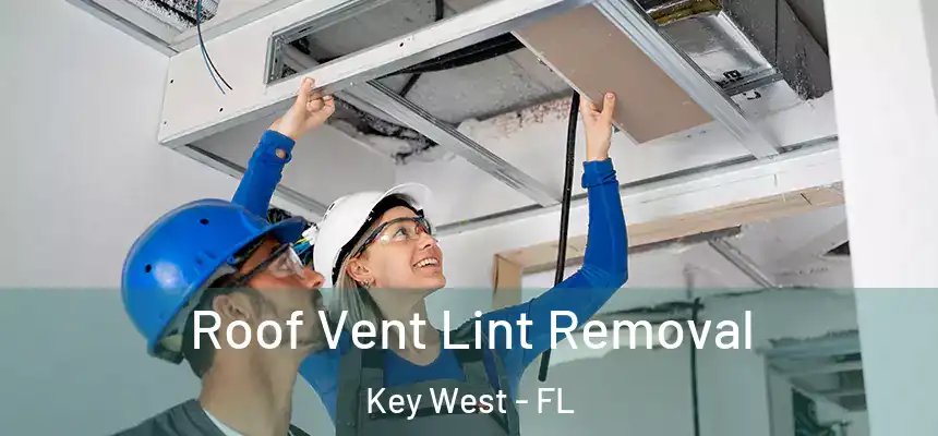 Roof Vent Lint Removal Key West - FL